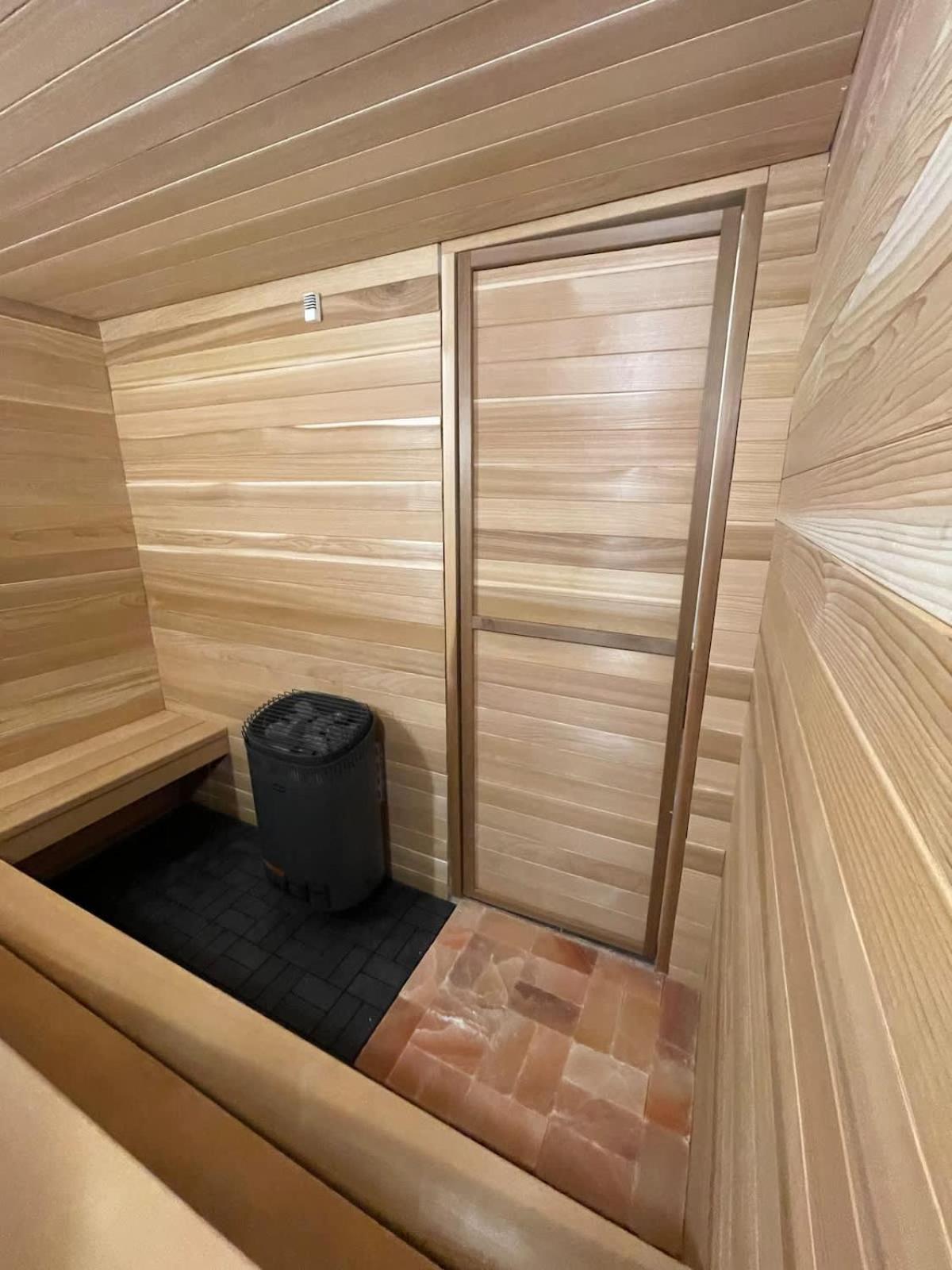 Stunning Log Cabin Getaway At The Hannu Haus Ironwood Bagian luar foto