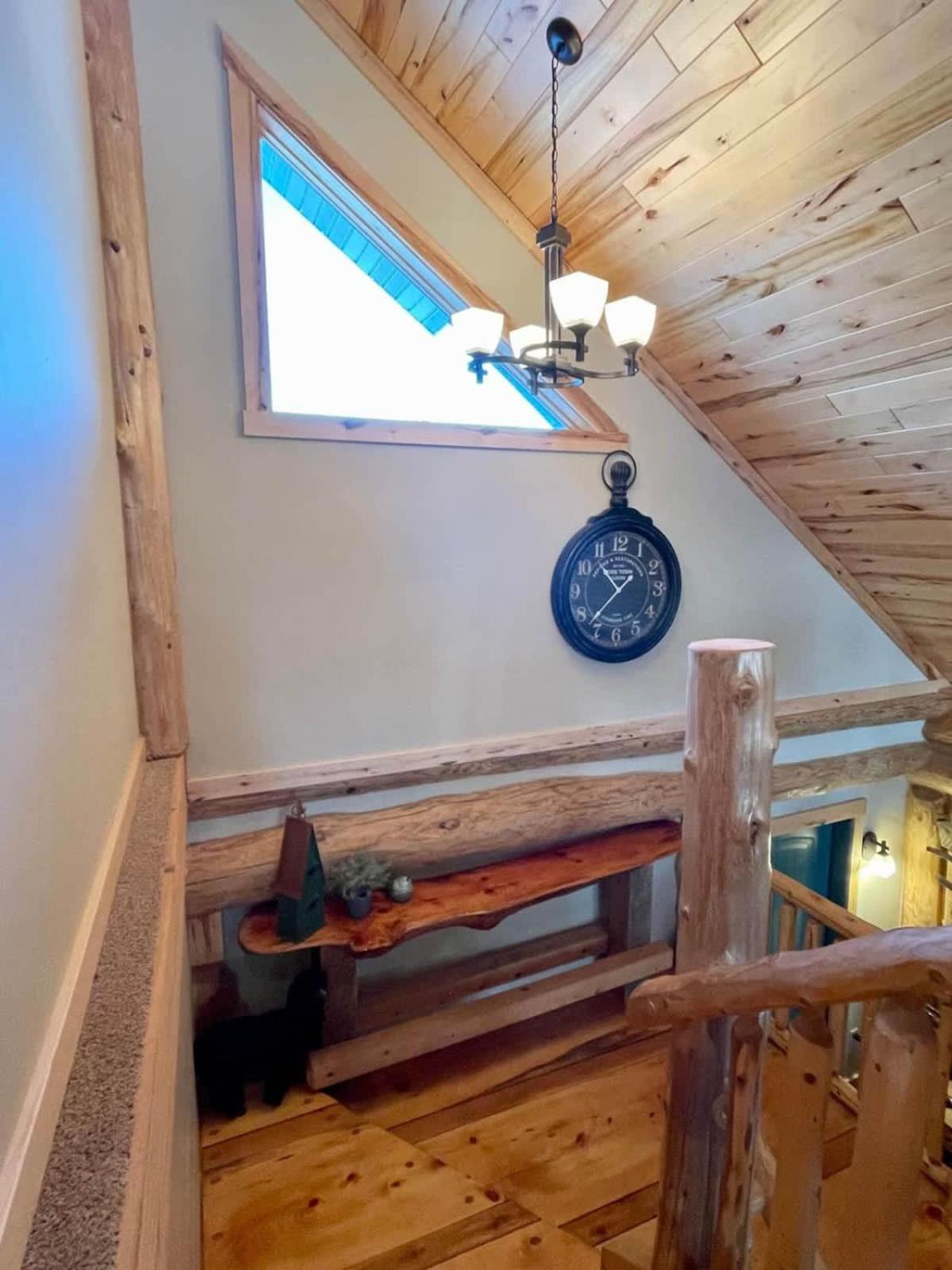 Stunning Log Cabin Getaway At The Hannu Haus Ironwood Bagian luar foto